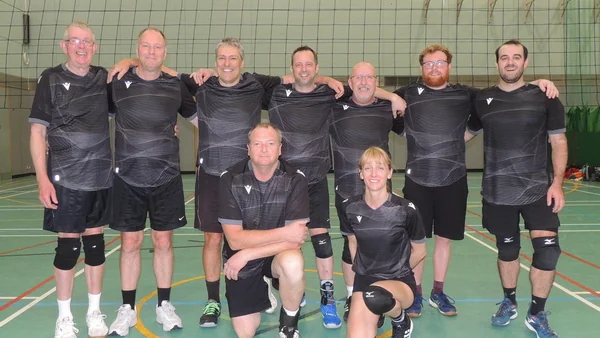 Countrymen Volleball at the SW Veterans Tournament in Exeter 2024